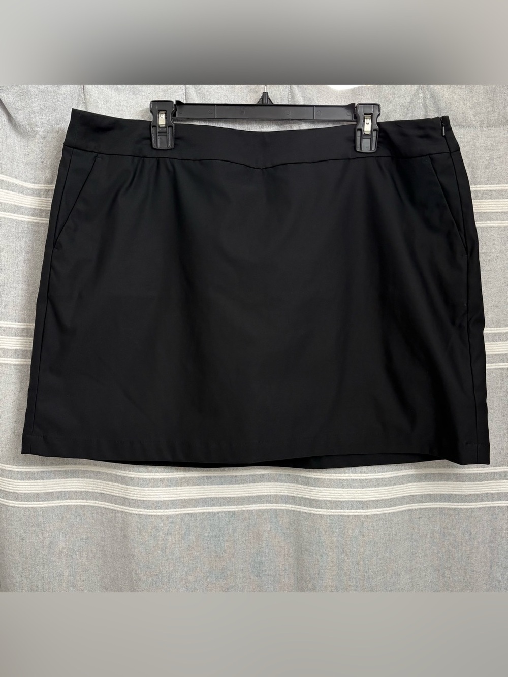 Nike Golf Dri Fit Black Skort Size 18